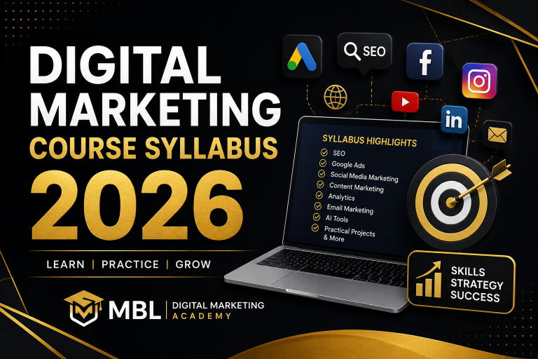 Digital Marketing Course Syllabus: What Should a Good Course Include in 2026?